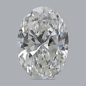Oval diamond — real photo