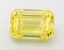 10.04 Ct. Fancy Intense Yellow Emerald Lab Grown Diamond
