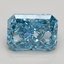 3.03 Ct. Fancy Vivid Blue Radiant Lab Grown Diamond