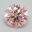 3.01 Ct. Fancy Vivid Pink Round Lab Grown Diamond