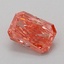 1.03 Ct. Fancy Vivid Pink Radiant Lab Grown Diamond