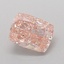 0.98 Ct. Fancy Vivid Pink Cushion Lab Grown Diamond