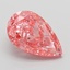 3.06 Ct. Fancy Vivid Pink Pear Lab Grown Diamond