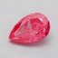 0.51 Ct. Fancy Vivid  Pink Pear Lab Grown Diamond