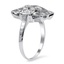The Libi Ring, smalltop view on a hand