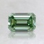 0.71 Ct. Fancy Intense Pacific Green Emerald Lab Grown Diamond
