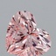 3.02 Ct. Fancy Intense Pink Heart Lab Grown Diamond