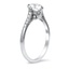 The Chait Ring, smalltop view on a hand