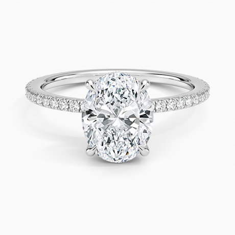 Perfect Fit Hidden Halo Eternity Diamond Ring