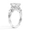 Twisted Vine Lab Diamond Ring, smallside view