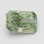 1.04 Ct. Fancy Vivid Green Radiant Lab Grown Diamond