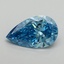 1.57 Ct. Fancy Vivid Blue Pear Lab Grown Diamond
