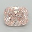 2.29 Ct. Fancy Intense Pink Cushion Lab Grown Diamond