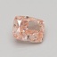 0.83 Ct. Fancy Vivid Pink Cushion Lab Grown Diamond