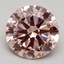 3.00 Ct. Fancy Intense Pink Round Lab Grown Diamond