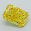 2.35 Ct. Fancy Vivid Yellow Radiant Lab Grown Diamond