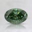 0.8 Ct. Fancy Vivid Pacific Green Oval Lab Grown Diamond