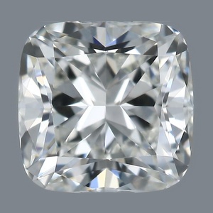 Cushion diamond — real photo