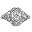 Art Nouveau Diamond Vintage Ring