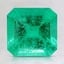 7.9x7.7mm Asscher Colombian Emerald
