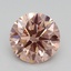 1.90 Ct. Fancy Intense Pink Round Lab Grown Diamond