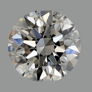 Round diamond — real photo