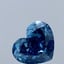 2.02 Ct. Fancy Vivid  Blue Heart Lab Grown Diamond