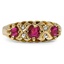 Retro Ruby Vintage Ring