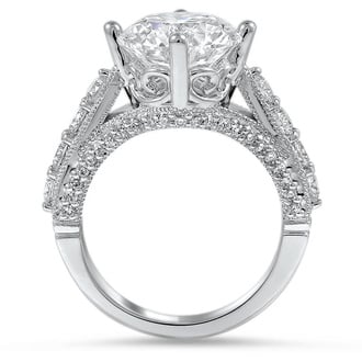 Custom Luxe Heirloom Diamond Ring