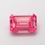 1.05 Ct. Fancy Vivid Pink Emerald Lab Grown Diamond
