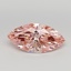 3.01 Ct. Fancy Vivid  Pink Marquise Lab Grown Diamond