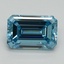 2.50 Ct. Fancy Vivid Blue Emerald Lab Grown Diamond