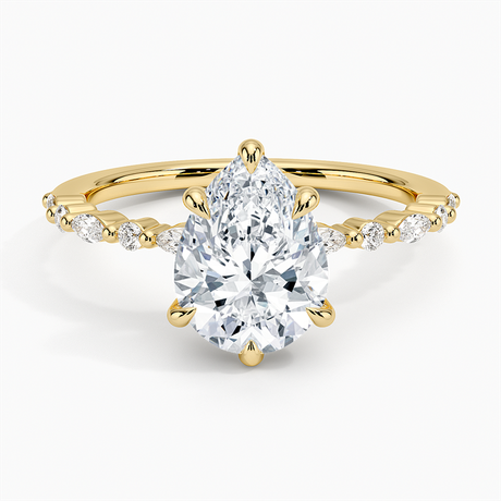 Delicate Versailles Diamond Ring