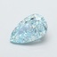 1.19 Ct. Fancy Vivid  Blue Pear Lab Grown Diamond