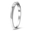 The Kennon Ring, smalltop view on a hand