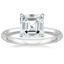 Platinum Alula Diamond Ring, smalltop view