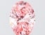 2.01 Ct. Fancy Vivid Pink Pink Oval Lab Grown Diamond