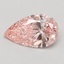 0.55 Ct. Fancy Intense Pink Pear Lab Grown Diamond
