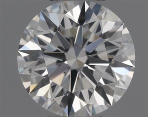 Round diamond — real photo