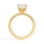 Petal-Inspired Hidden Diamond Ring, smallview