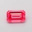 1.08 Ct. Fancy Vivid  Pink Emerald Lab Grown Diamond