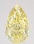 4.03 Ct. Fancy Intense Yellow Pear Lab Grown Diamond