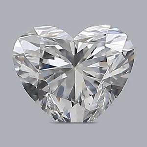 Heart diamond — real photo