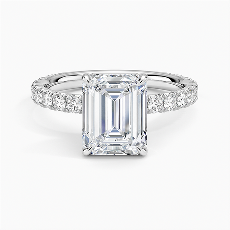 Luxe French Pavé Perfect Fit Diamond Ring