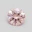 0.53 Ct. Fancy Intense Pink Round Lab Grown Diamond