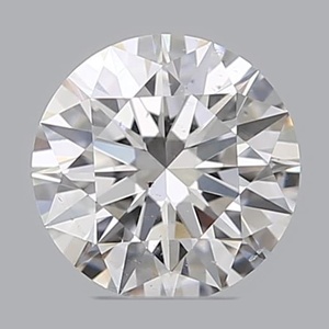 Round diamond — real photo