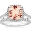 18K White Gold Joy Diamond Ring (1/3 ct. tw.) with Bliss Diamond Ring (1/5 ct. tw.)