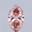 2.1 Ct. Fancy Intense Pink Marquise Lab Grown Diamond
