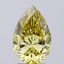 3.02 Ct. Fancy Intense Yellow Pear Lab Grown Diamond