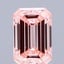 1.52 Ct. Fancy Vivid Pink Emerald Lab Grown Diamond